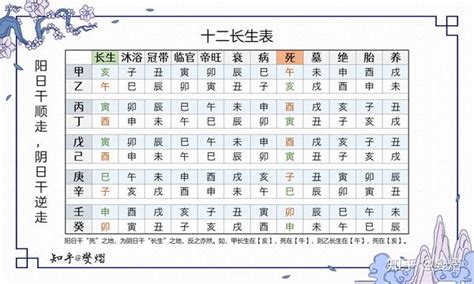 十二長生|八字之十二長生表詳解